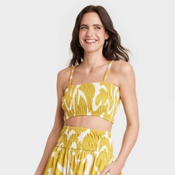 A New Day Slim Fit Smocked Tiny Top - Picture 3 of 5